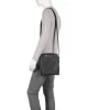 Guess MILANO TOP ZIP XBDY W FRT PCKT Erkek Siyah Omuz Çantası HMMILOP4260-BLA