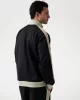 Guess CASTORE FULL ZIP SWEATSHIRT Erkek Siyah Eşofman Üstü Z5GQ13KCRU2-JBLK