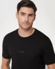 Guess SS GUESS EMB PIMA CREW Erkek Siyah T-shirt M4GP39K7HD0-JBLK