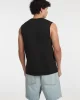 Guess Jeans GJ MUSCLE COLLEGIATE TANK Erkek Siyah T-shirt M5GP31K8HM0-JBLK