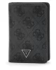 Guess Madrıd Flat Card Holder W Flap Erkek Siyah Cüzdan SMMALLLEA21-BLA