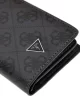 Guess Madrıd Flat Card Holder W Flap Erkek Siyah Cüzdan SMMALLLEA21-BLA