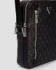 Guess TORINO DBL ZIP XBODY W VTL ZIP Erkek Siyah Omuz Çantası HMTODEP5118-BLA