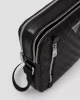 Guess TORINO DBL ZIP XBODY W VTL ZIP Erkek Siyah Omuz Çantası HMTODEP5118-BLA