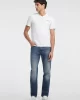 Guess Jeans GJ SS VN SLIM AMERICAN TR TEE Erkek Beyaz T-shirt M4YI50K8HM0-G011