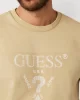 Guess Treated Trıangle Cn Sweatshırt Erkek Bej Sweatshirt M4YQ07KBY51-G036