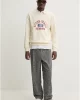 Guess Jeans GJ CN REG GJ AUTHENT Erkek Ekru Sweatshirt M4BQ06K9V31-G053