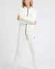 Guess ALDWIN ZIP HOODED SW Erkek Krem Ceket Z2YQ28K9V31-SCFY