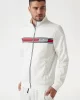 Guess KORBIN FULL ZIP TRAC Erkek Beyaz Eşofman Üstü Z2BQ06FL04Q-P05N
