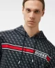 Guess New Korbın Hoodıe Sweatshırt Erkek Siyah Sweatshirt Z4BQ30FL04Q-P9QC
