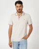 Guess Ss Tech Stretch Polo Erkek Krem T-Shirt M4YP35KCBM0-G1I6