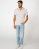 Guess Ss Tech Stretch Polo Erkek Krem T-Shirt M4YP35KCBM0-G1I6