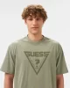 Guess AZHA CN OVER T-SHIRT Erkek Yeşil T-shirt Z4BI02I3Z14-G855
