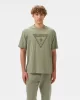 Guess AZHA CN OVER T-SHIRT Erkek Yeşil T-shirt Z4BI02I3Z14-G855