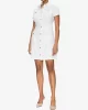 Guess ES SS ELORA POCKETS DRESS Kadın Beyaz Elbise W5GK70KCBO2-G011