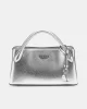 Guess FEDANA SML GIRLFRIEND SATCHEL Kadın Gri El Çantası HWZM9643050-SIL