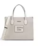 Guess G Status 2 Compartment Tote Kadın Beyaz El Çantası HWWG9198220-NRI