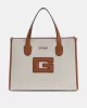 Guess G STATUS 2 COMPARTMENT TOTE Kadın Çok Renkli El Çantası HWWG9198220-NTC