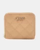 Guess GIULLY SLG SMALL ZIP AROUND Kadın Bej Cüzdan SWQG8748137-BEI