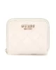 Guess GIULLY SLG SMALL ZIP AROUND Kadın Beyaz Cüzdan SWQG8748137-OFF