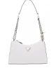 Guess GIULLY TOP ZIP SHOULDER BAG Kadın Beyaz Omuz Çantası HWQG8748130-OFF