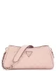 Guess GIULLY TOP ZIP SHOULDER BAG Kadın Pembe Omuz Çantası HWQG8748160-LBG