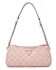 Guess GIULLY TOP ZIP SHOULDER BAG Kadın Pembe Omuz Çantası HWQG8748160-LBG