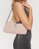 Guess GIULLY TOP ZIP SHOULDER BAG Kadın Pembe Omuz Çantası HWQG8748160-LBG