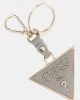 Guess SAFFIANO TRIANGLE KEYRING Kadın Gri Anahtarlık RW7421P2201-LVG