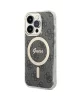 GUESS HC MAGSAFE IML 4G BLACK IP15 PRO