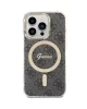 GUESS HC MAGSAFE IML 4G BLACK IP15 PRO