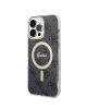 Guess GUESS HC MAGSAFE IML 4G BLACK IP15 PRO MAX Kadın Siyah Telefon Kılıfı GUHMP15XH4STK