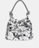 Guess HOLIDAY SHINE TOP HANDLE POUCH Kadın Gri Omuz Çantası HWEY9538750-SIL