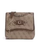 Guess Izzy Convertıble Xbody Flap Kadın Kahverengi Çapraz Çanta HWSG8654190-LGW