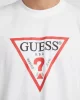 Guess jeans Gj Ss Cn Os Iconıc Tee Erkek Beyaz T-Shirt M4YI45K8FQ4-G011