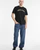 Guess Jeans GJ SS CN REG COLLEGIATE TEE Erkek Siyah T-shirt M5RI75K8FQ4-JBLK