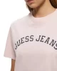 Guess Jeans GJ SS CN BOXY COLLEGIATE TEE Kadın Pembe T-shirt W5RI41K8HM0-A61U