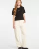 Guess Jeans GJ SS CN BOXY EMBRO LOGO TEE Kadın Siyah T-shirt W5RI42K8HM0-JBLK