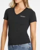 Guess GJ SS VN SLIM MINI A Kadın Siyah T-shirt W4YI23J1314-JBLK