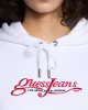 Guess Jeans GJ HOOD REG LA CALI Kadın Beyaz Sweatshirt W4YQ12KC811-G011