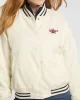 Guess Jeans GJ BOMBER JKT WITH EMBROIDERY Kadın Bej Ceket W5RL43WHAA2-G053