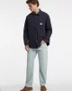 Guess Jeans GJ LS REG POCKETS SHIRT Erkek Lacivert Gömlek M4YH37WGCF1-A71W