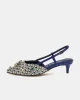 Guess JESSENY Kadın Mavi Topuklu Ayakkabı FLPJSNFAB03-BLUE