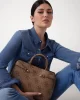 Guess LORELEI GIRLFRIEND SATCHEL Kadın Kahverengi El Çantası HWOS9639060-LTL