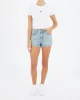 Guess Jeans GJ HIGHWAIST VINTAGE SHORT Kadın Mavi Şort W5GD0YD5O14-GAL1