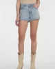 Guess Jeans GJ HIGHWAIST VINTAGE SHORT Kadın Mavi Şort W5GD0YD5O14-GAL1
