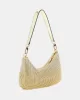 Guess ZALINA MINI TOP ZIP SHLDR BAG Kadın Sarı Omuz Çantası HWOR9350720-GOL