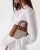 Guess Anadela Mını Satchel Kadın Çok Renkli Mini Çanta HWAG9633760-NTC