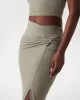 Guess Aımee Jewel Drap Skırt Kadın Haki Etek W5GD0EKAQL2-G9D5