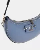 Guess NASTRA TOP ZIP SHOULDER BAG Kadın Antrasit Omuz Çantası HWBG9637170-SLA